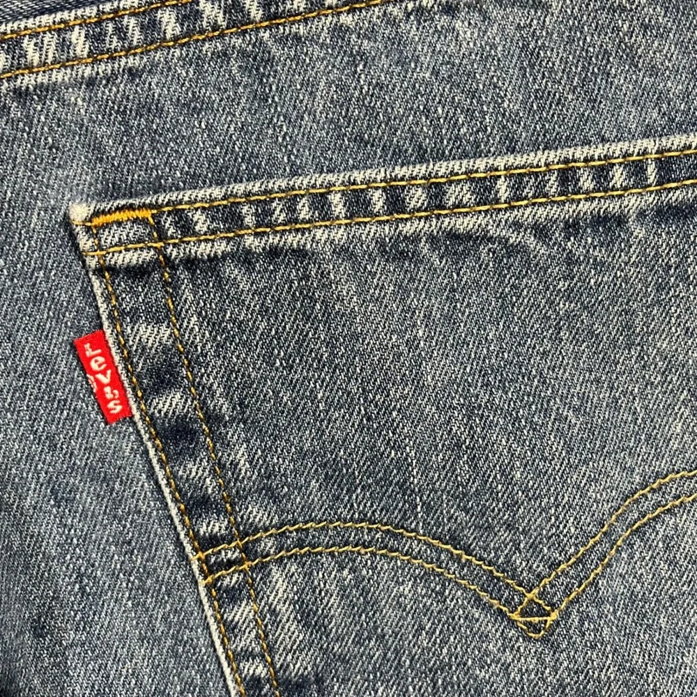 Levi's 550 Original Fit Work Grunge Jeans‎ Mens Blue Medium Wash Denim W34 L32